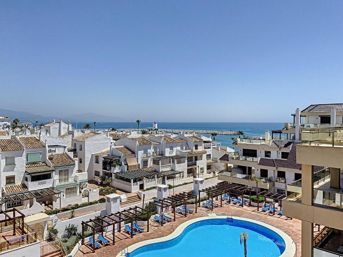 Lovely Apartment With Pool & Sea Views - Marina Del Castillo 2129 Manilva Exteriör bild