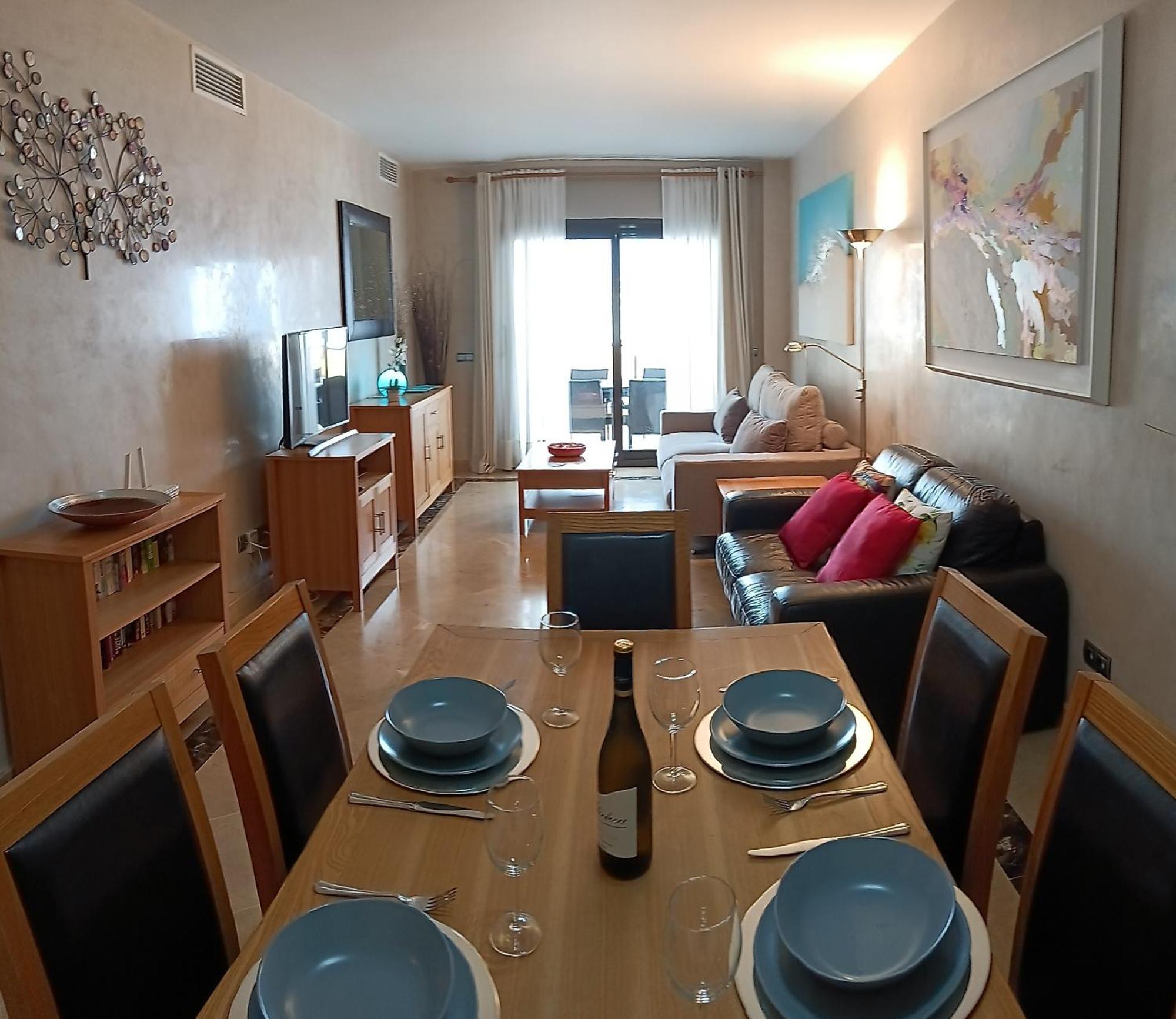 Lovely Apartment With Pool & Sea Views - Marina Del Castillo 2129 Manilva Exteriör bild